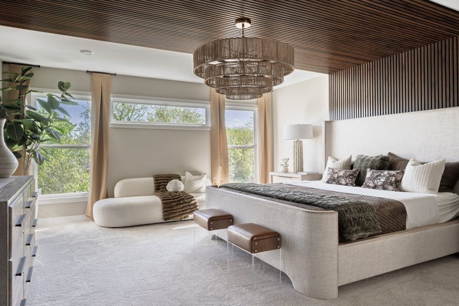 Representative furnished interior of a home built from the Blair by Fischer Homes in Twin Lakes, Hoschton (Image 29).