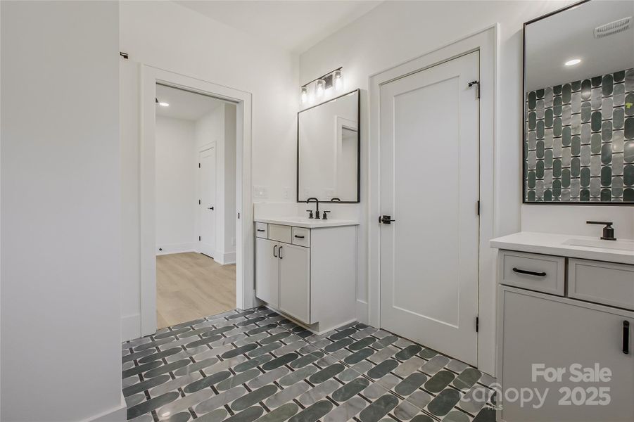 Furnished interior view inside a new home in , Matthews (Image 13).