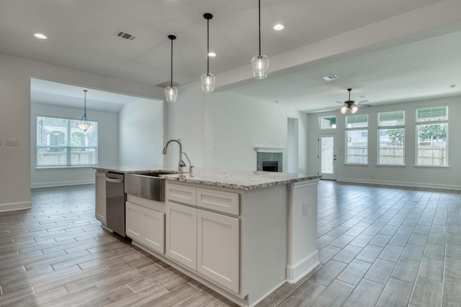 Representative furnished interior of a home built from the Carmen by Ashton Woods in Sunday Creek at Kinder Ranch, San Antonio (Image 4). Representative furnished interior of a home built from the Carmen by Ashton Woods in Sunday Creek at Kinder Ranch, San Antonio (Image 4).