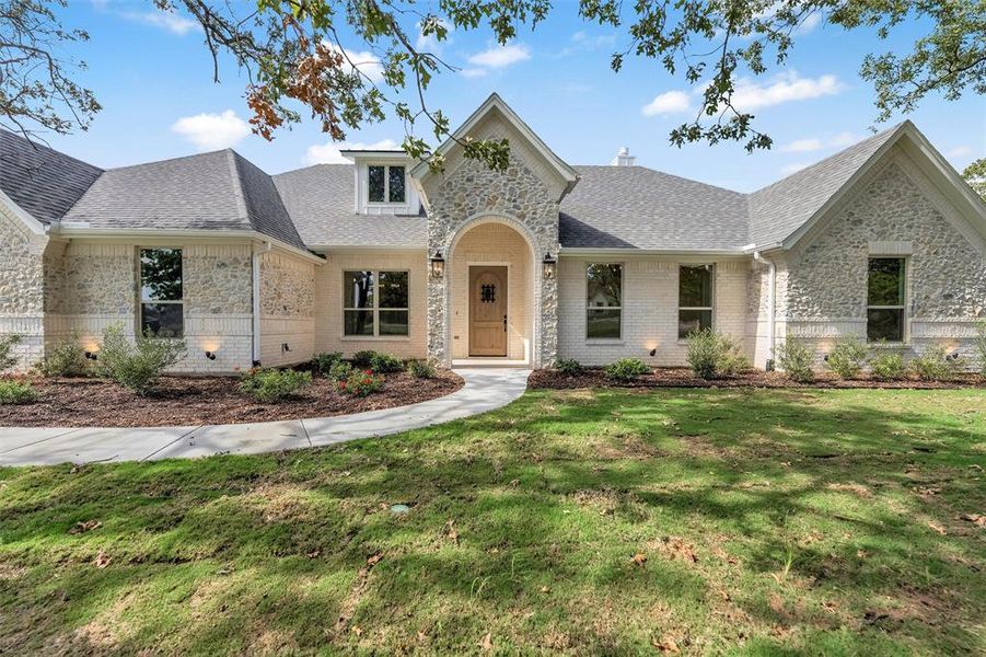 Exterior details and patio area of a home in , Azle (Image 27). Exterior details and patio area of a home in , Azle (Image 27).