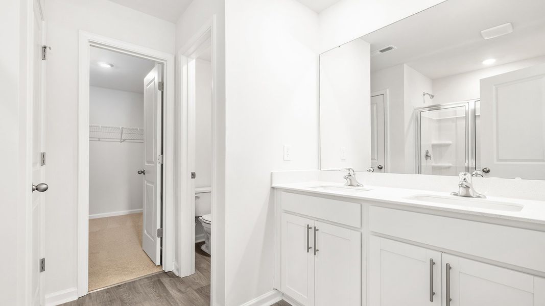 Furnished interior view inside a new home in Preston Oaks, King (Image 6).