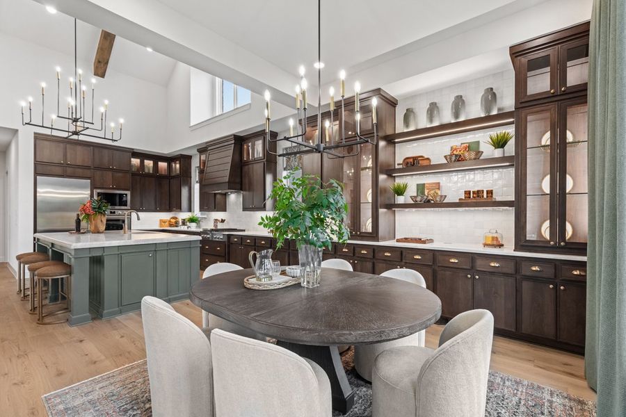 Representative Breakfast Nook - some options shown