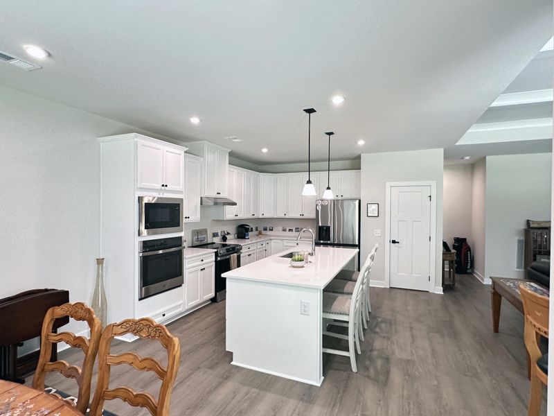 Furnished interior view inside a new home in , Awendaw (Image 29).