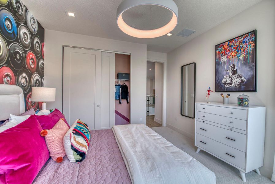 Furnished interior view inside a new home in Apex at Avenir, Palm Beach Gardens (Image 7).