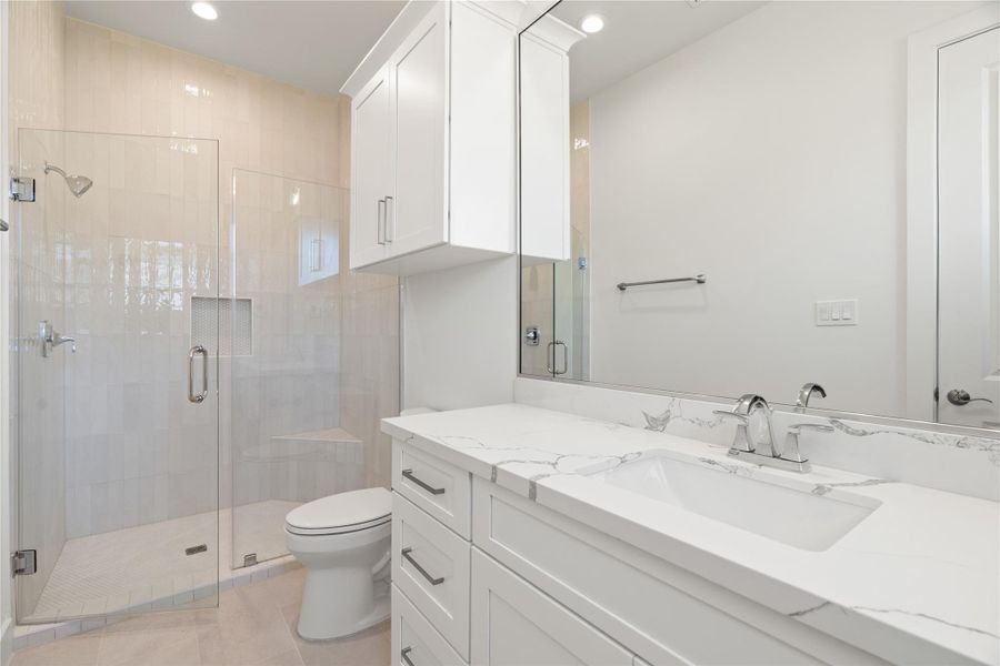 Furnished interior view inside a new home in , Houston (Image 4).