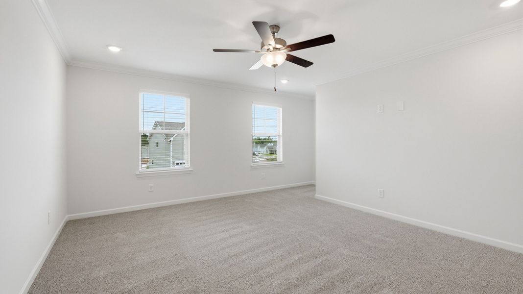 Spacious, unfurnished interior of a new home in Wheatfield, Shelbyville (Image 27). Spacious, unfurnished interior of a new home in Wheatfield, Shelbyville (Image 27).