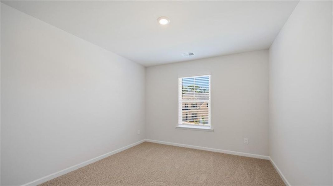 Spacious, unfurnished interior of a new home in The Gates at Pates Creek, Hampton (Image 24). Spacious, unfurnished interior of a new home in The Gates at Pates Creek, Hampton (Image 24).