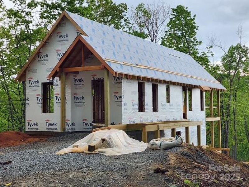 Front exterior of a new home in , Pisgah Forest, NC, highlighting curb appeal (Image 15). Front exterior of a new home in , Pisgah Forest, NC, highlighting curb appeal (Image 15).