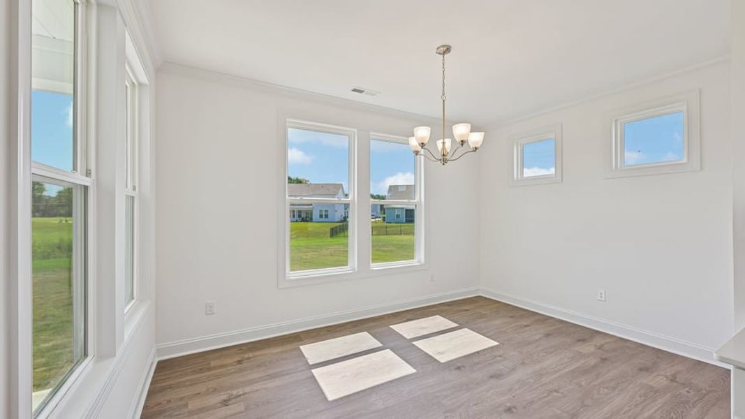 Spacious, unfurnished interior of a new home in Eagle Creek, Fuquay Varina (Image 19).