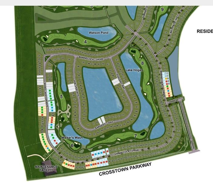 Astor Creek Golf Sitemap Astor Creek Golf Sitemap