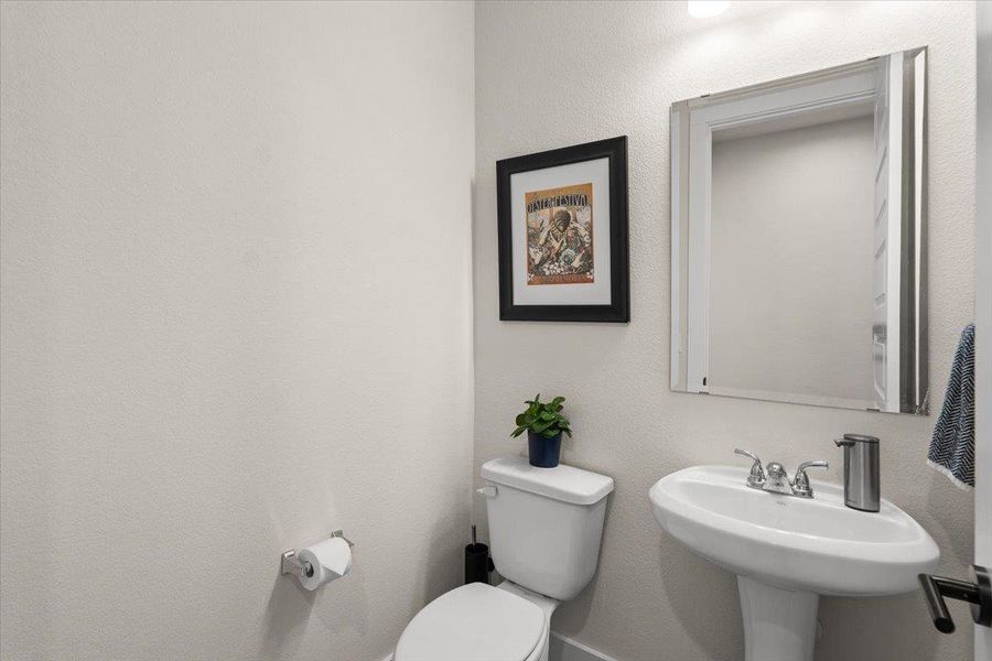 Furnished interior view inside a new home in Easton Park, Austin (Image 11).