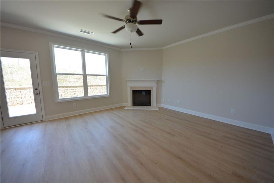 Spacious, unfurnished interior of a new home in Somerset at Riverbrook, Gainesville (Image 30). Spacious, unfurnished interior of a new home in Somerset at Riverbrook, Gainesville (Image 30).