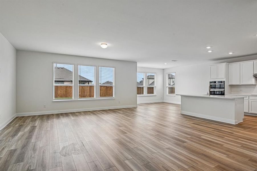 Spacious, unfurnished interior of a new home in The Preserve Estates, Justin (Image 24).