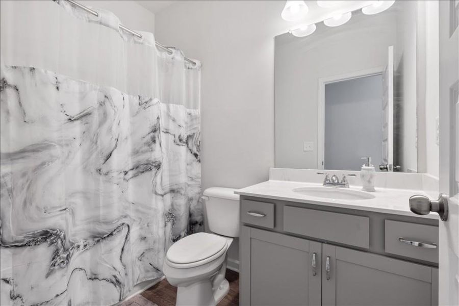 Furnished interior view inside a new home in , Cartersville (Image 14).