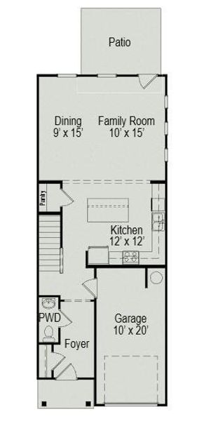 Suwanee 1st Floor Layout