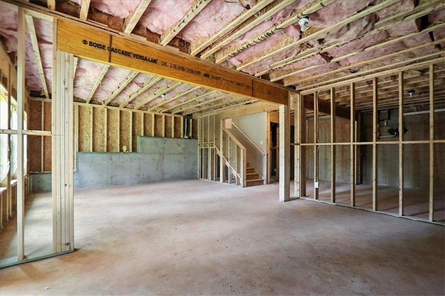 In-progress construction of a new home in , Jefferson, GA (Image 43).