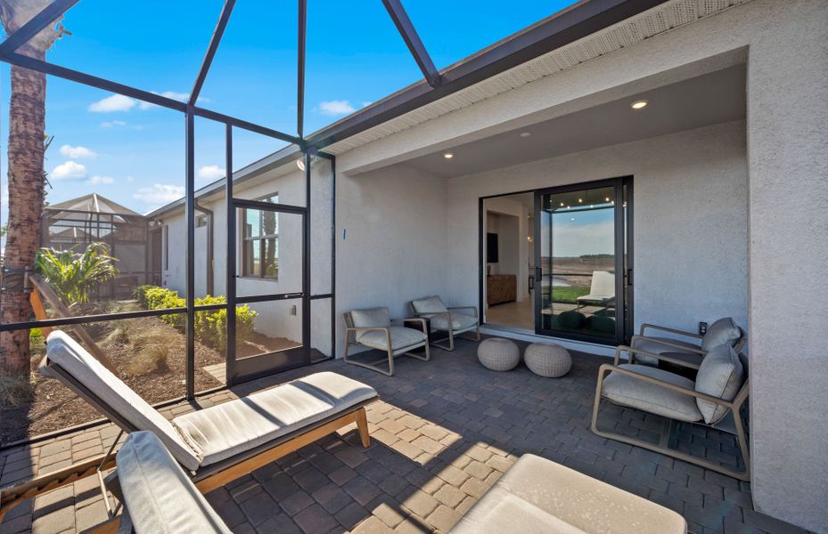 Representative exterior details of a home built from the Cascadia by Del Webb in Del Webb Catalina, Lakewood Ranch (Image 22).