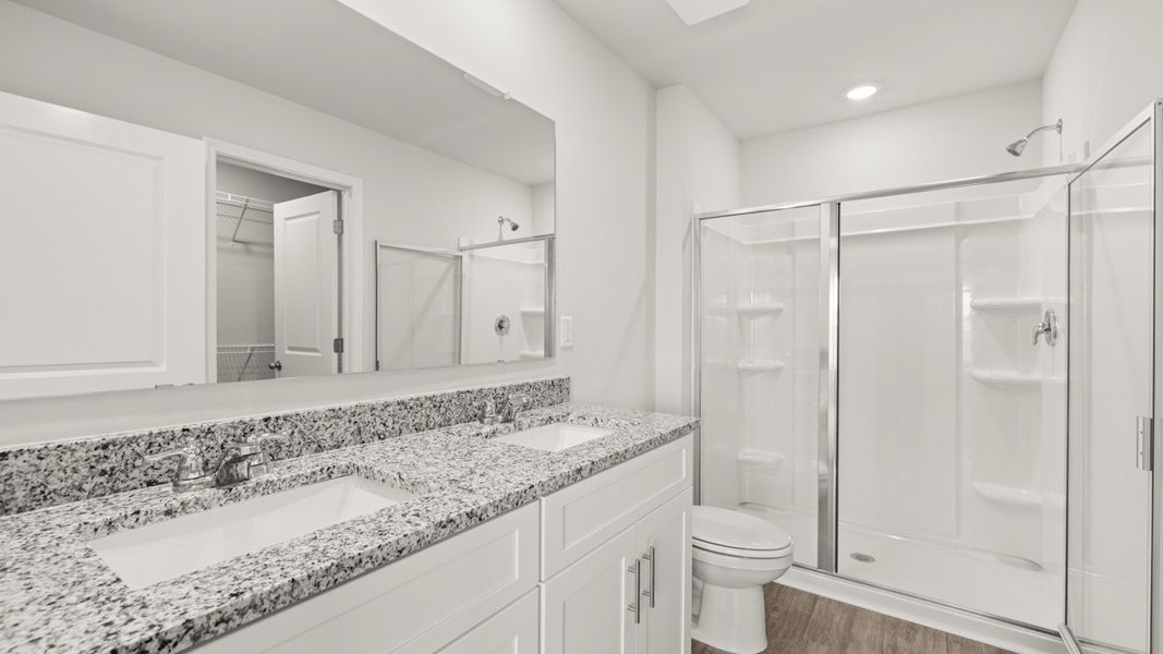 Representative furnished interior of a home built from the Pattison by D.R. Horton in Rushing Waters Townhomes, North Augusta (Image 10).