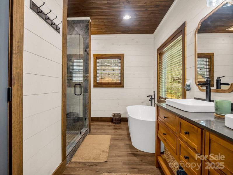 Furnished interior view inside a new home in , Hendersonville (Image 15).