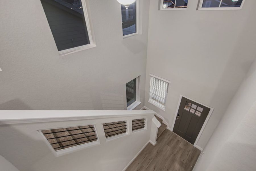 Representative unfurnished interior of a home built from the Powell by Chesmar Homes in Stillwater Ranch, Buda (Image 13).