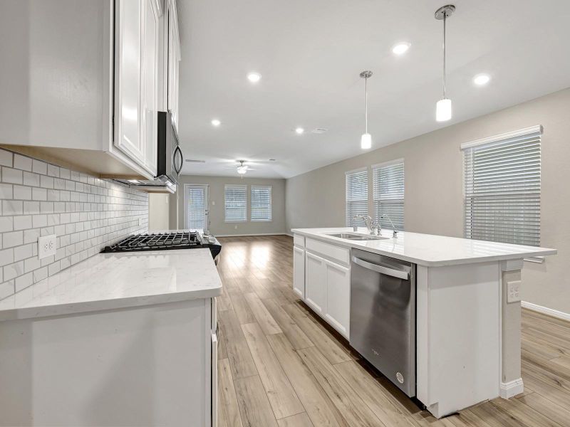 Photo is not of the actual home, but is an inspirational photo of builder’s model home and may depict options, furnishings, and/or decorator features that are not included