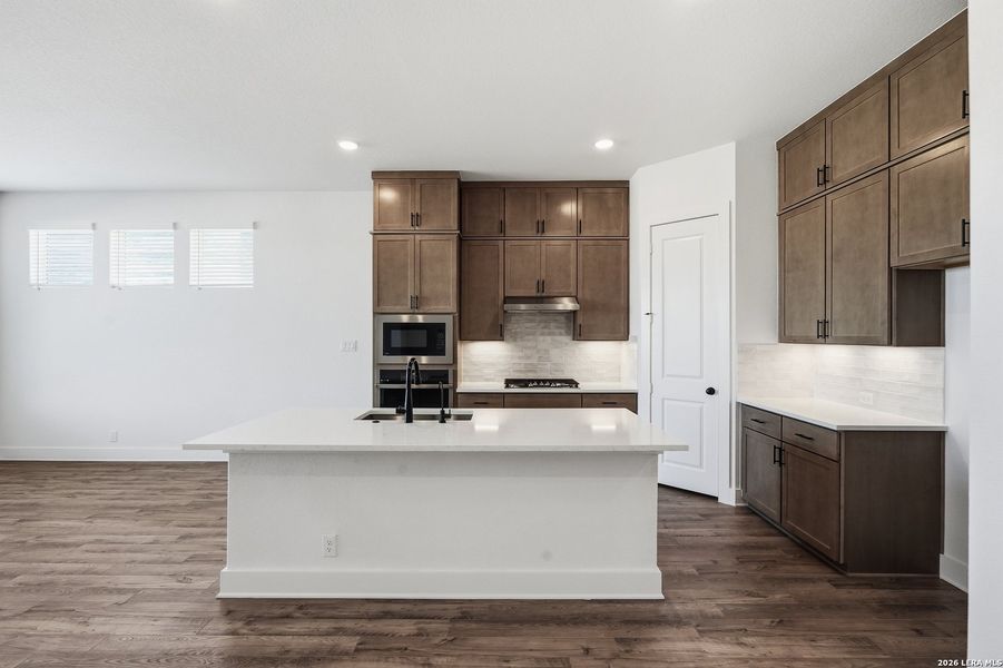 Furnished interior view inside a new home in Prominence, San Antonio (Image 11).