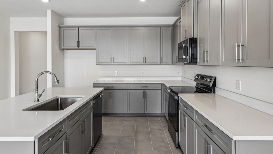 Representative furnished interior of a home built from the Longleaf by DRB Homes in Ardisia Park, New Smyrna Beach (Image 11).