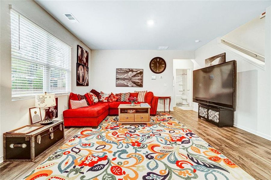 Furnished interior view inside a new home in , Dawsonville (Image 28).