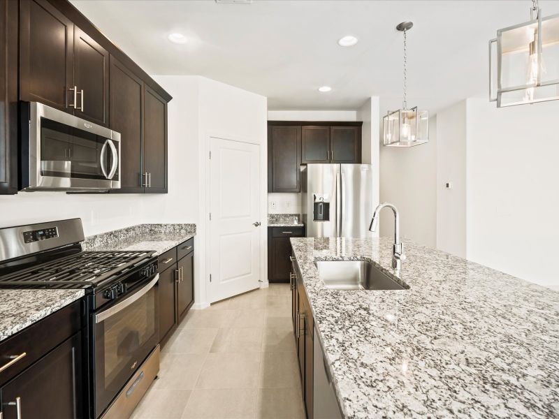 Furnished interior view inside a new home in Las Patrias at Star Valley Phase III - Premier Series, Tucson (Image 3).