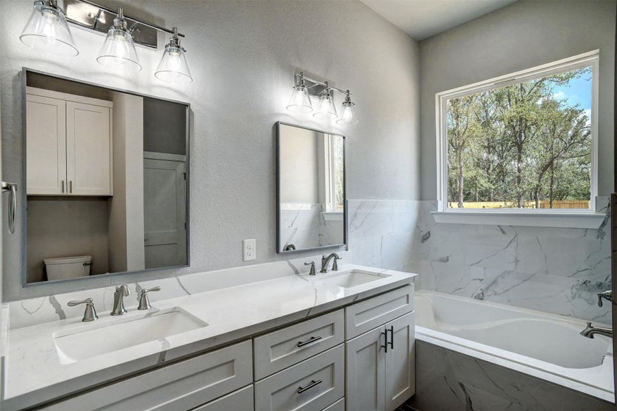 Furnished interior view inside a new home in , Bastrop (Image 6).