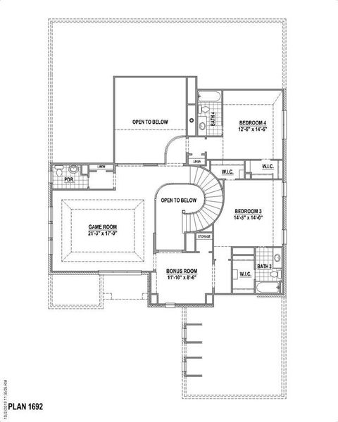 2nd Level Floor Plan 2nd Level Floor Plan