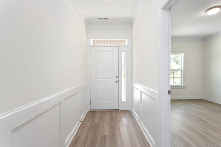Representative unfurnished interior of a home built from the Devon by Keystone Homes NC in Trellises, High Point (Image 24).
