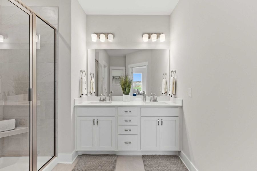 Furnished interior view inside a new home in Westfield Manor Homes, Gallatin (Image 7).