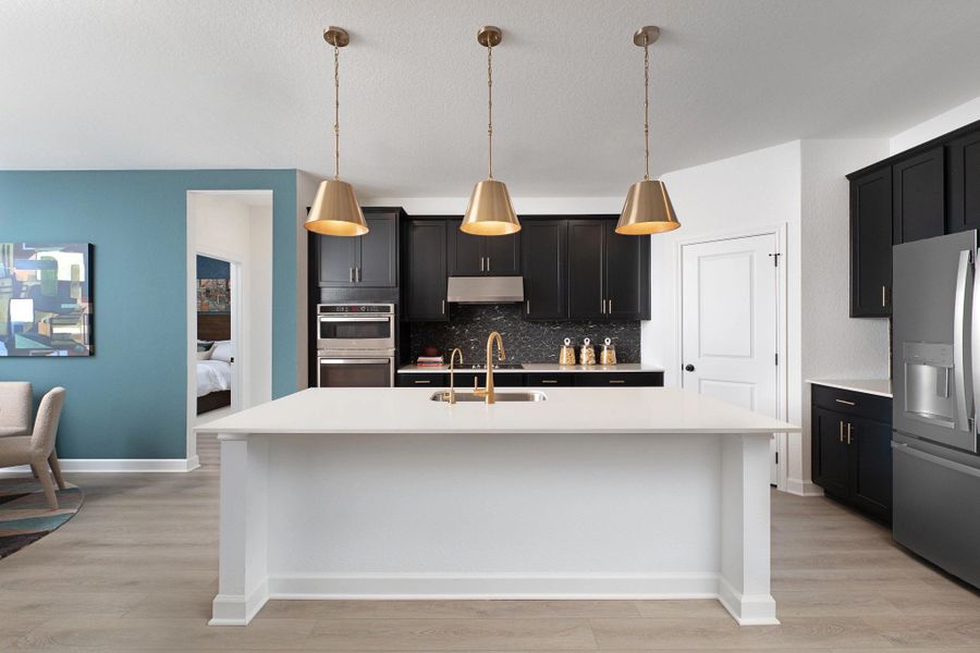 Representative furnished interior of a home built from the Gage by Ashton Woods in Hennersby Hollow, San Antonio (Image 12).