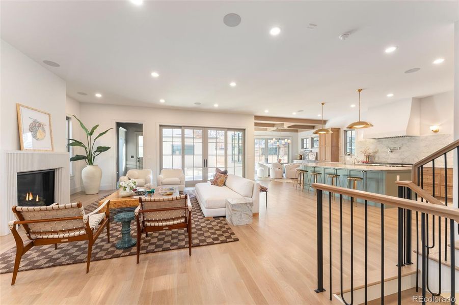 Furnished interior view inside a new home in , Denver (Image 40).