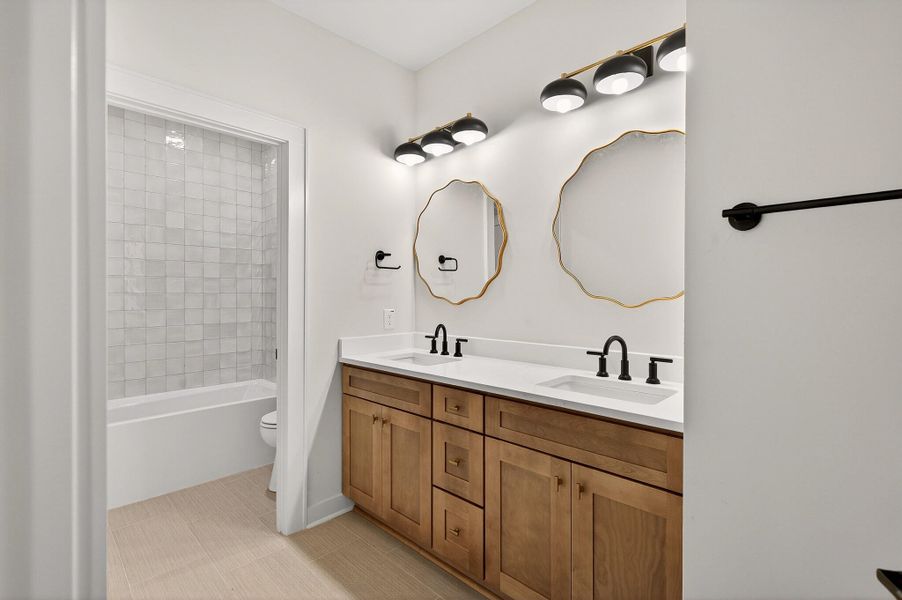 Furnished interior view inside a new home in , Mount Pleasant (Image 34).