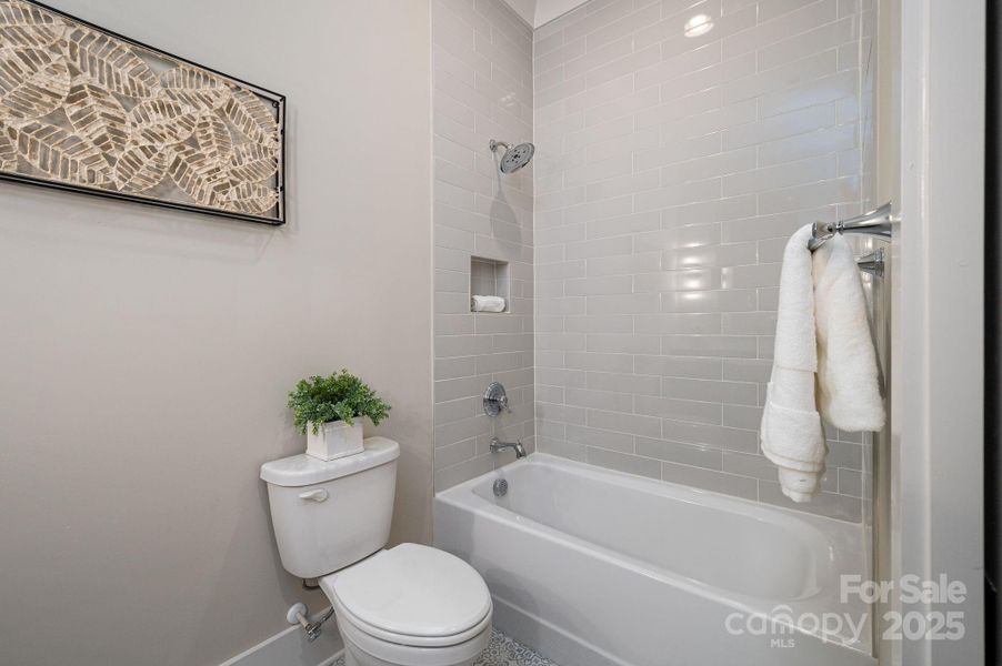 Furnished interior view inside a new home in , Belmont (Image 17).