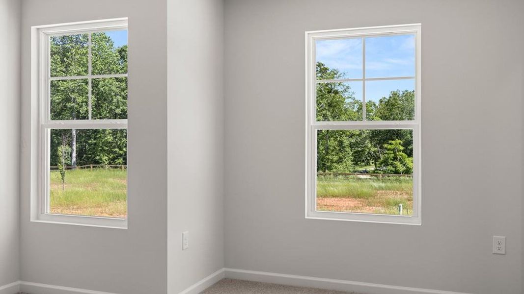 Spacious, unfurnished interior of a new home in Hughes Court, Dawsonville (Image 21).