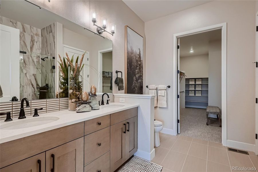 Furnished interior view inside a new home in , Westminster (Image 24).