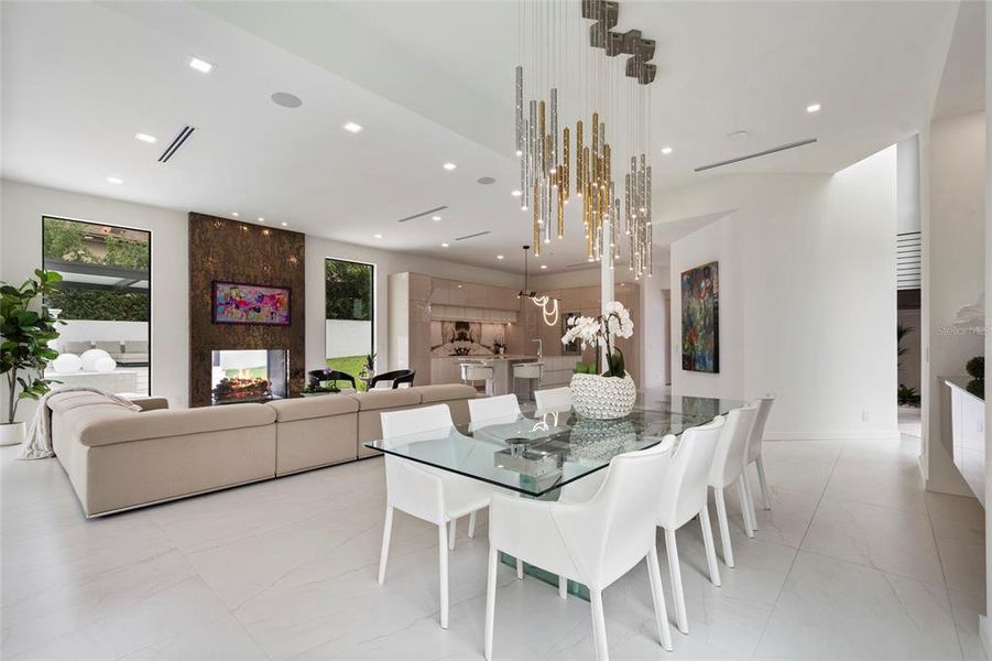 Furnished interior view inside a new home in , Windermere (Image 8).
