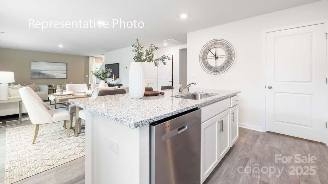 Furnished interior view inside a new home in Cramer Estates, Gastonia (Image 6).