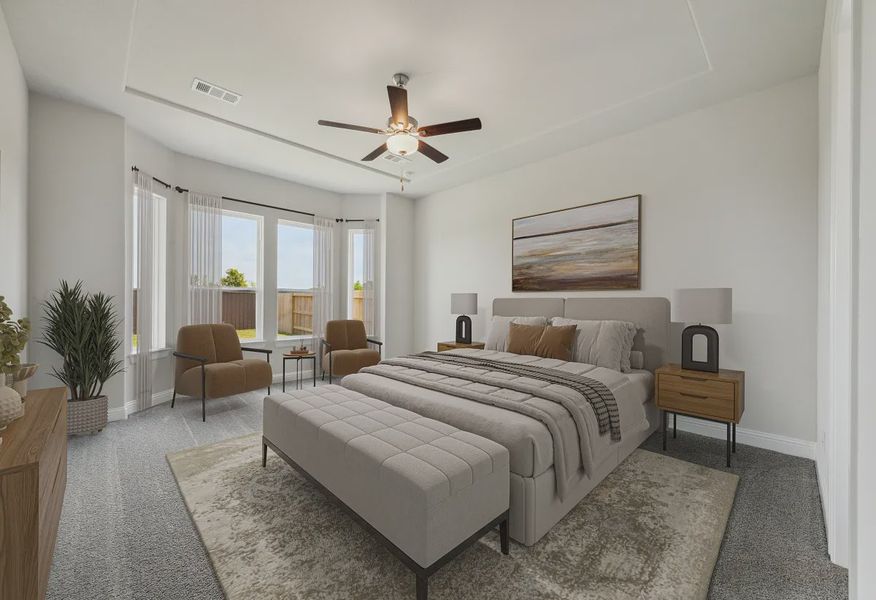 Plan 5072 primary bed - staged - 10 of 21