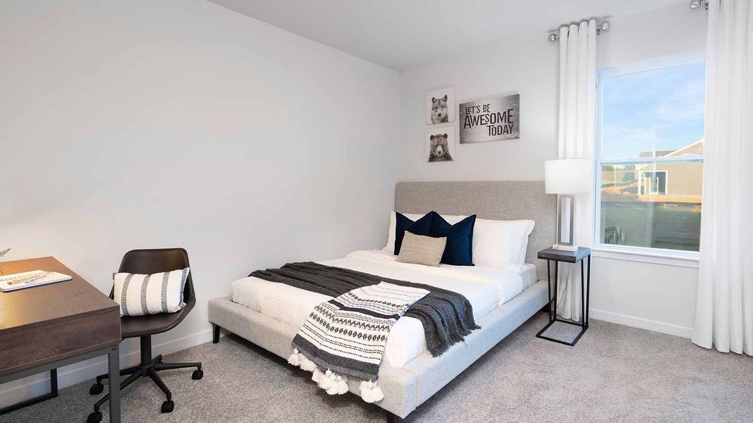 Furnished interior view inside a new home in Brinkley Ridge, Kings Mountain (Image 18).