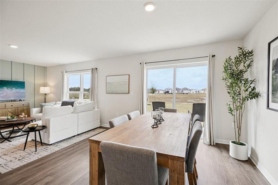 Furnished interior view inside a new home in Leoma's Landing, Lake Wales (Image 29).