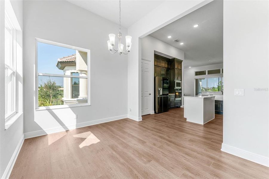 Dining Area With Lots of Natural Lighting