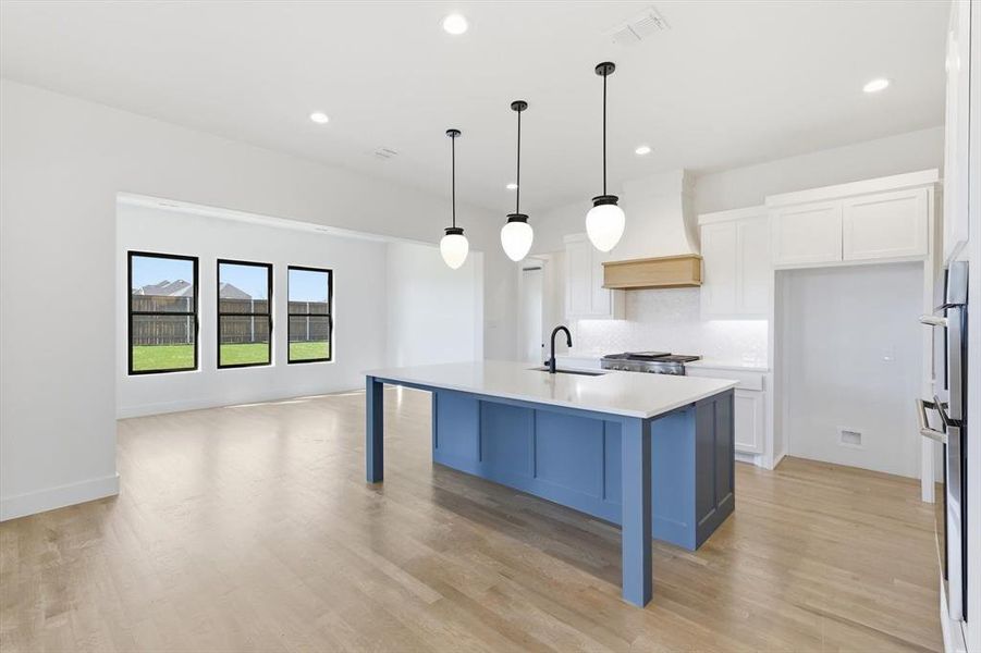 Furnished interior view inside a new home in , McKinney (Image 7).