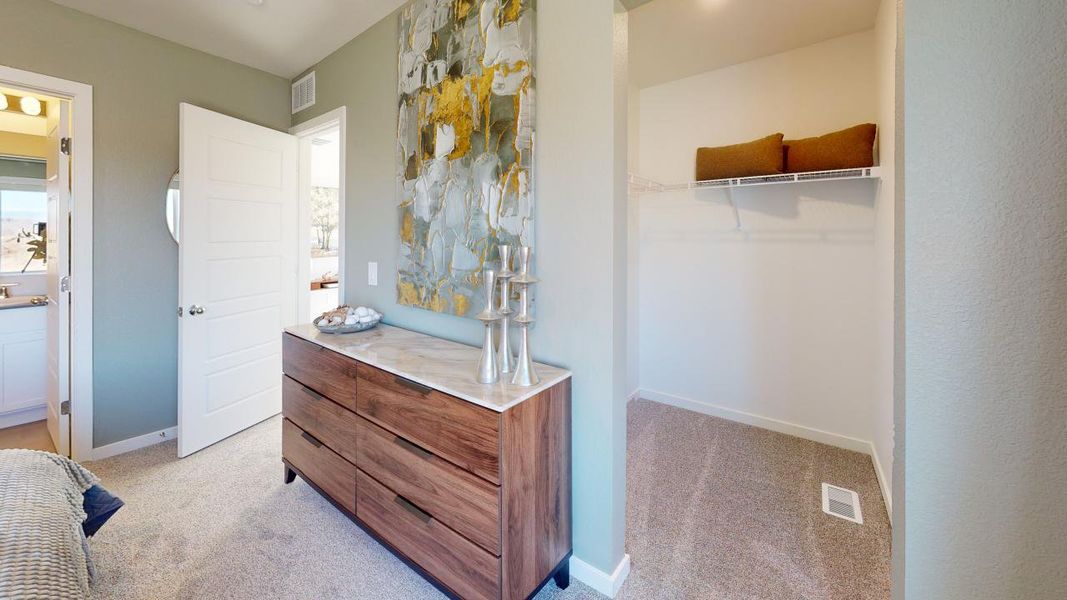 Representative furnished interior of a home built from the Westcliffe by Baessler Homes in Conestoga, Ault (Image 16).