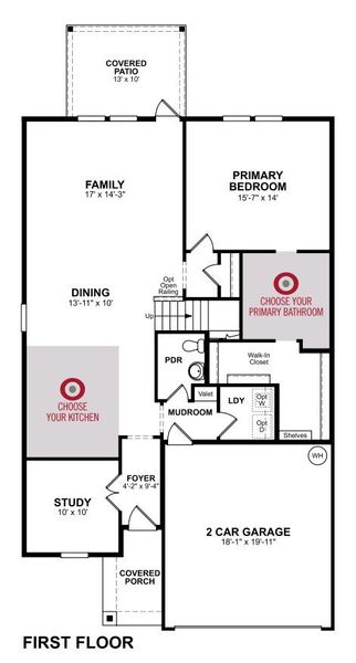 2D floor plan layout of this home in Hunter's Ranch, San Antonio, TX (Image 3). 2D floor plan layout of this home in Hunter's Ranch, San Antonio, TX (Image 3).