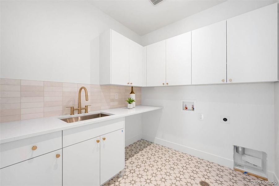 Furnished interior view inside a new home in , Denver (Image 10).