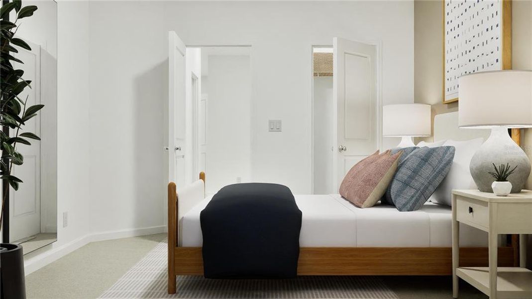 Furnished interior view inside a new home in , Davenport (Image 7).